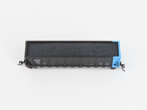 N Scale Atlas 43805-19 DAPX Dairyland Power Cooperative Coalveyor #166 w/ Load