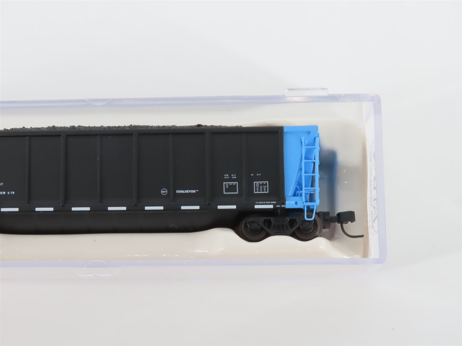 N Scale Atlas 43805-16 DAPX Dairyland Power Cooperative Coalveyor #140 w/ Load