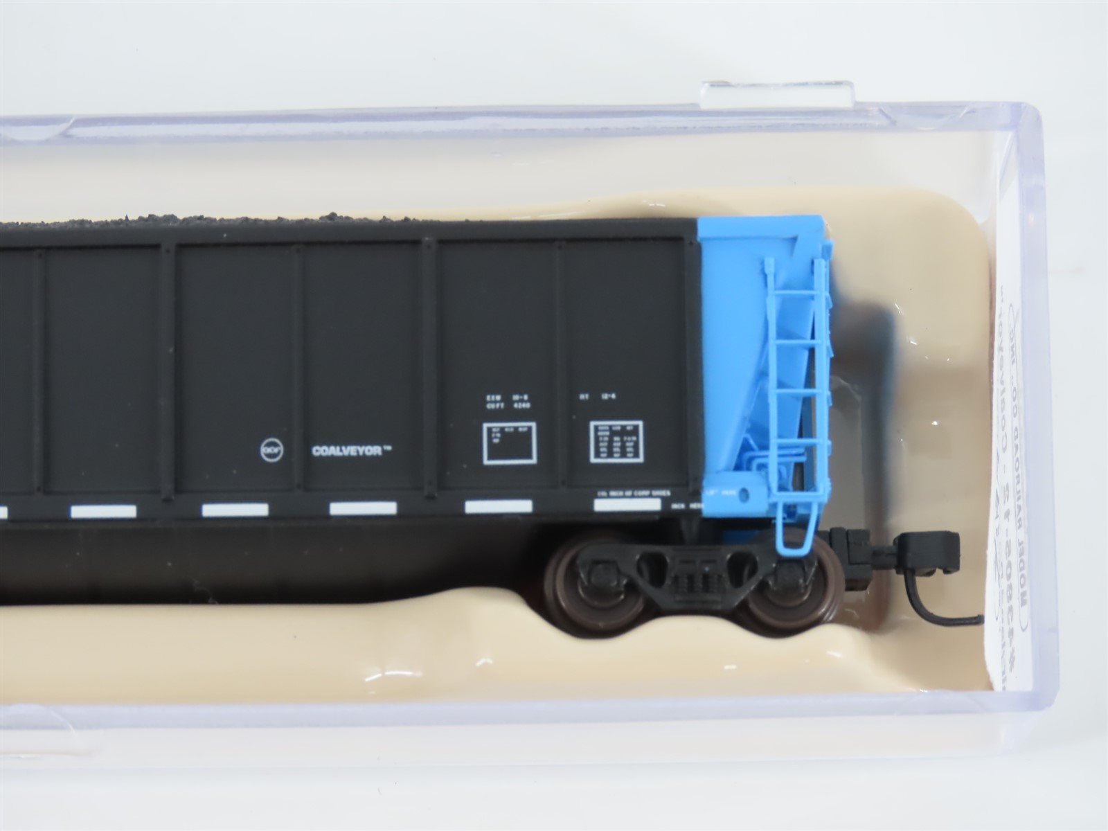 N Scale Atlas 43805-12 DAPX Dairyland Power Cooperative Coalveyor #88 w/ Load