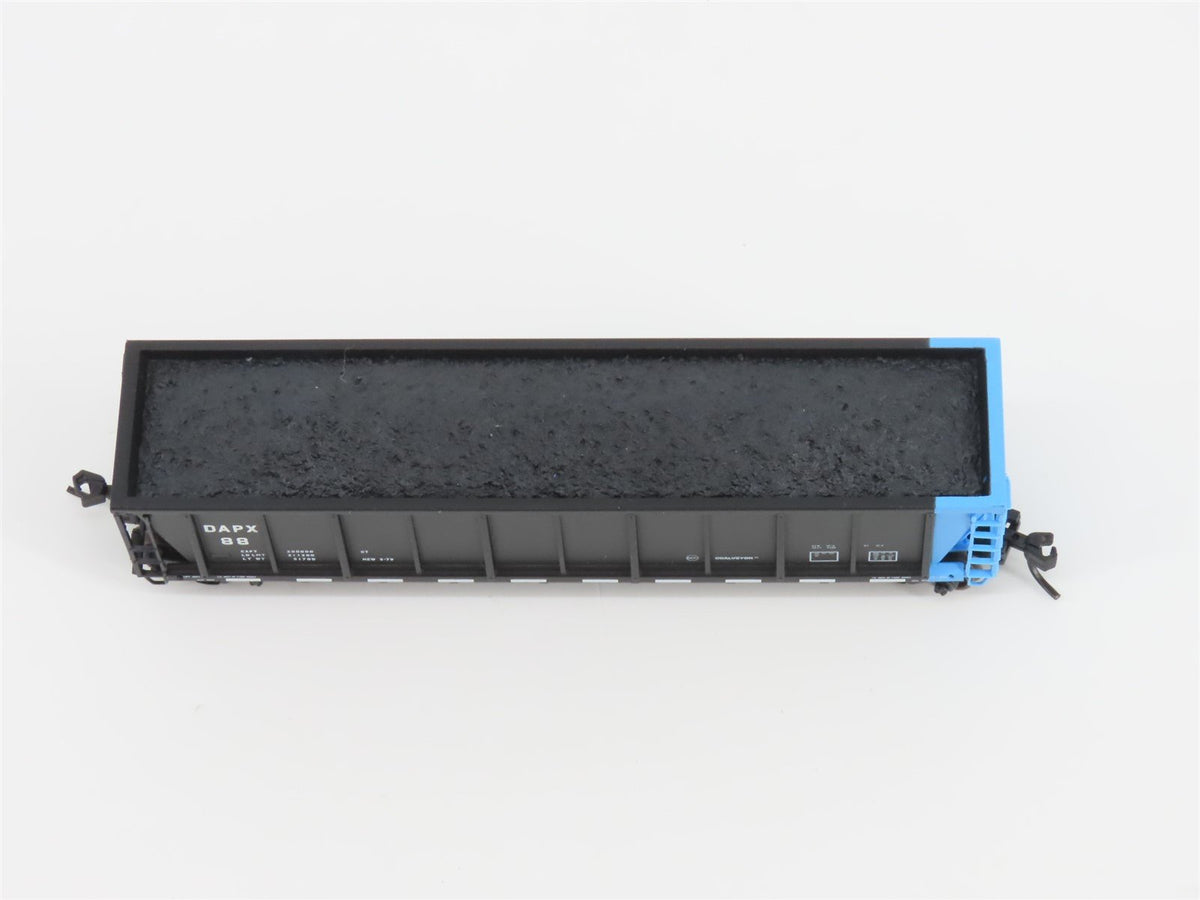 N Scale Atlas 43805-12 DAPX Dairyland Power Cooperative Coalveyor #88 w/ Load