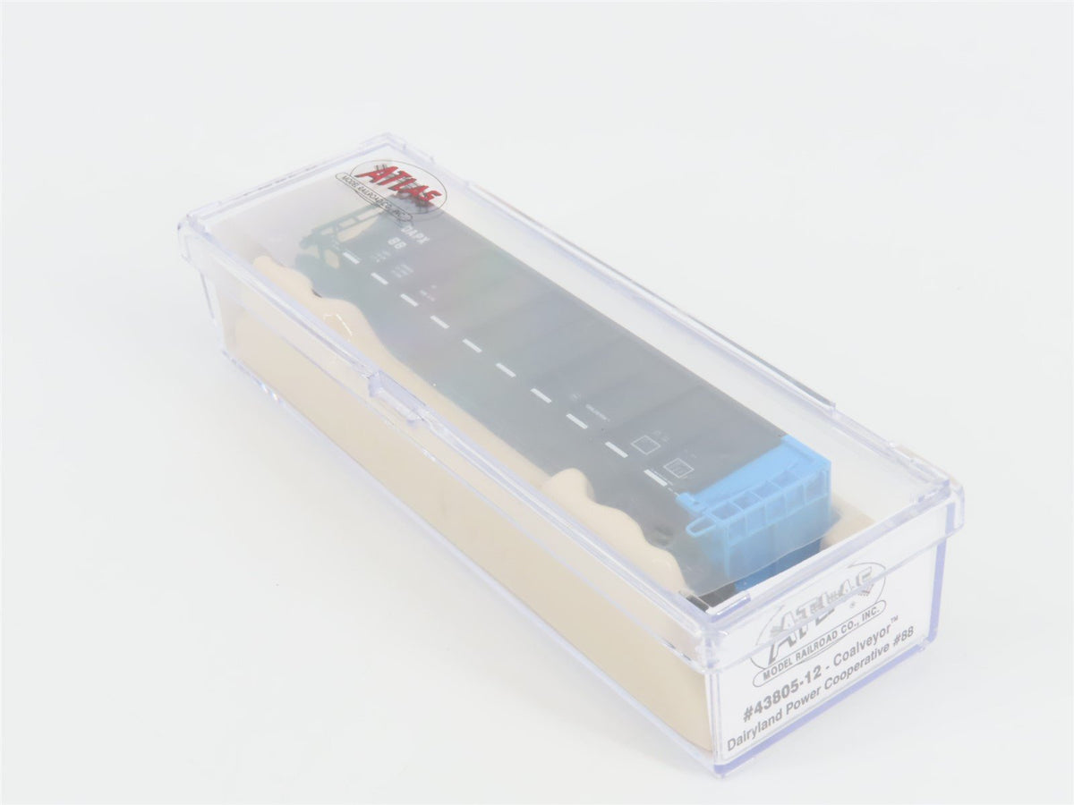 N Scale Atlas 43805-12 DAPX Dairyland Power Cooperative Coalveyor #88 w/ Load