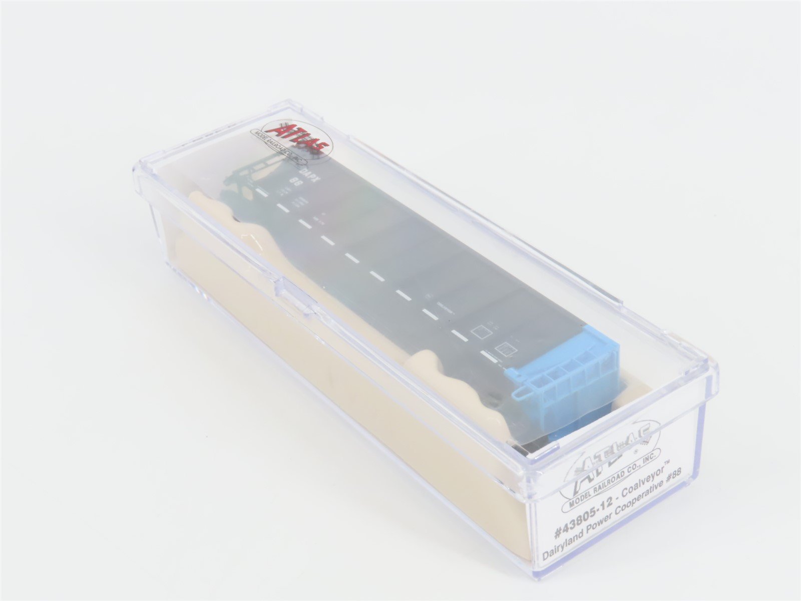 N Scale Atlas 43805-12 DAPX Dairyland Power Cooperative Coalveyor #88 w/ Load