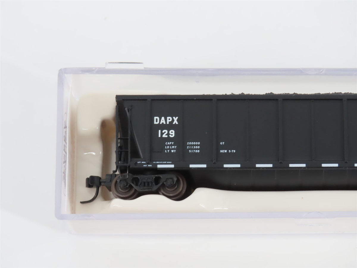 N Scale Atlas 43805-15 DAPX Dairyland Power Cooperative Coalveyor #129 w/ Load