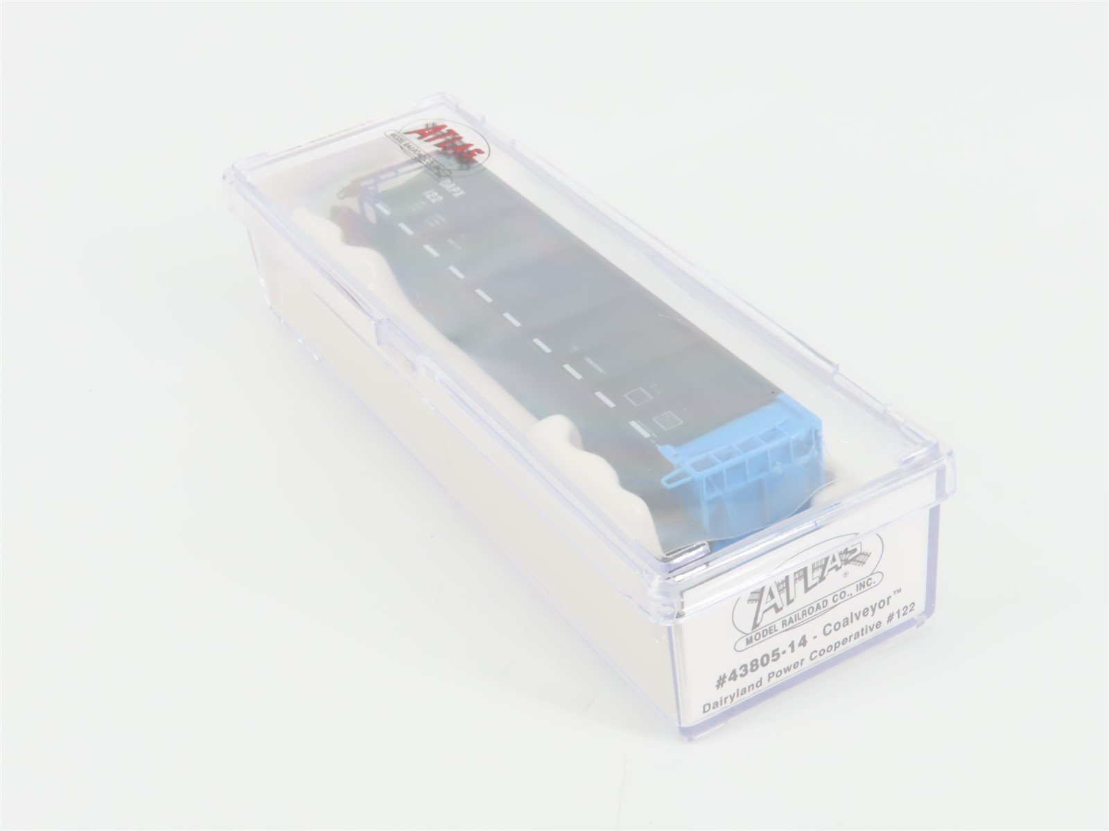 N Scale Atlas 43805-14 DAPX Dairyland Power Cooperative Coalveyor #122 w/ Load