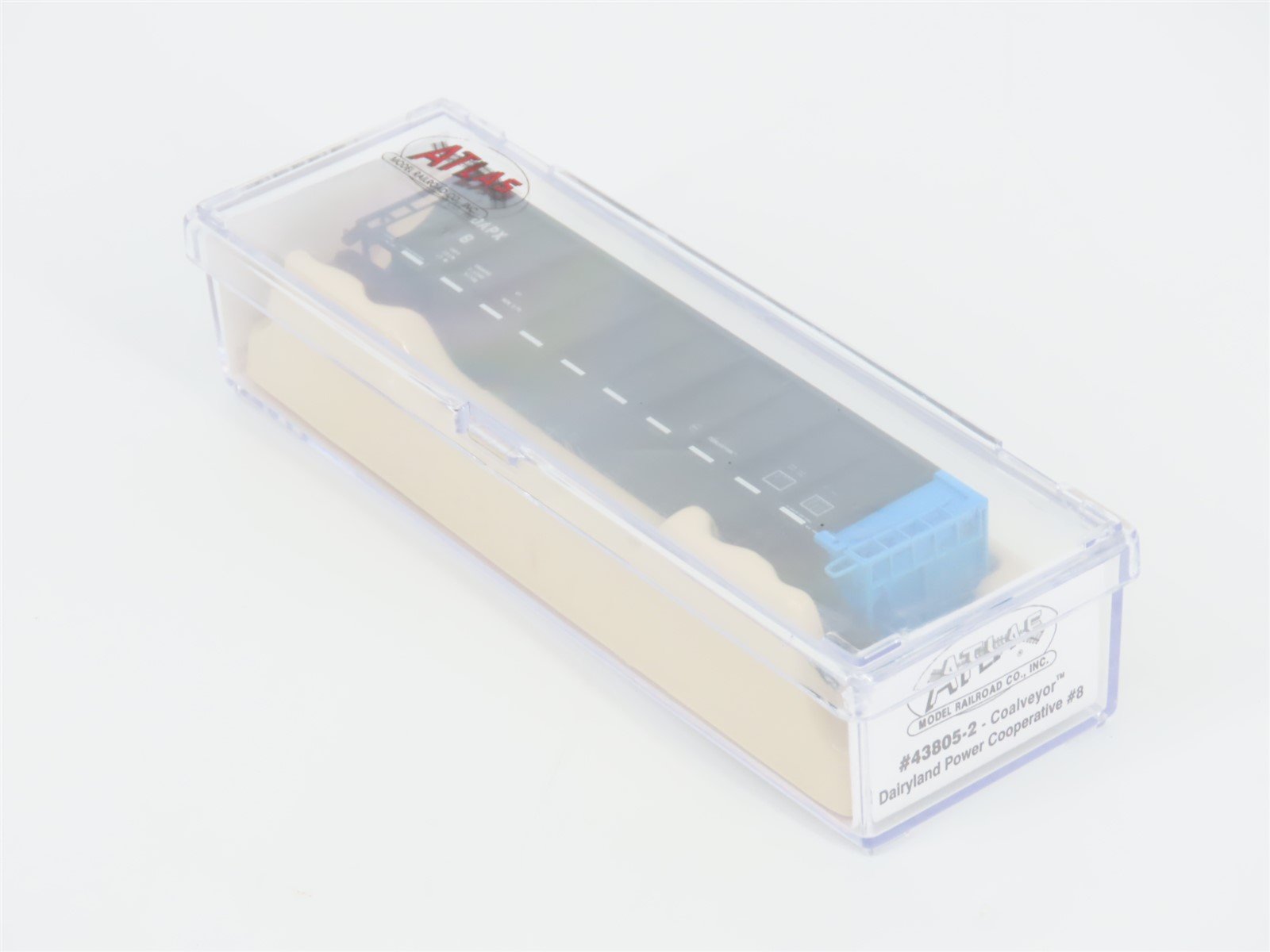 N Scale Atlas 43805-2 DAPX Dairyland Power Cooperative Coalveyor #8 w/ Load