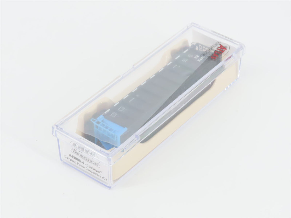 N Scale Atlas 43805-4 DAPX Dairyland Power Cooperative Coalveyor #23 w/ Load