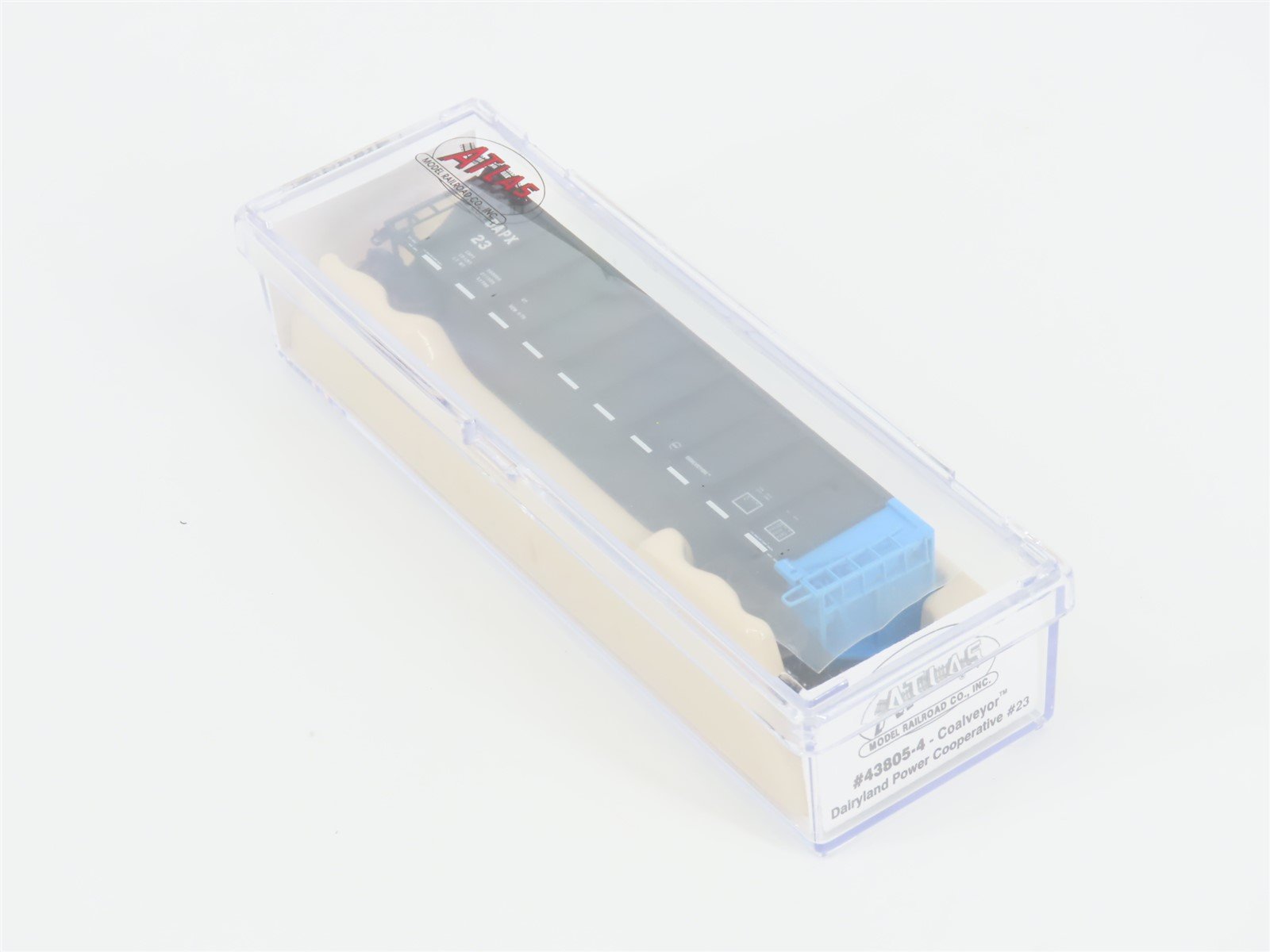 N Scale Atlas 43805-4 DAPX Dairyland Power Cooperative Coalveyor #23 w/ Load