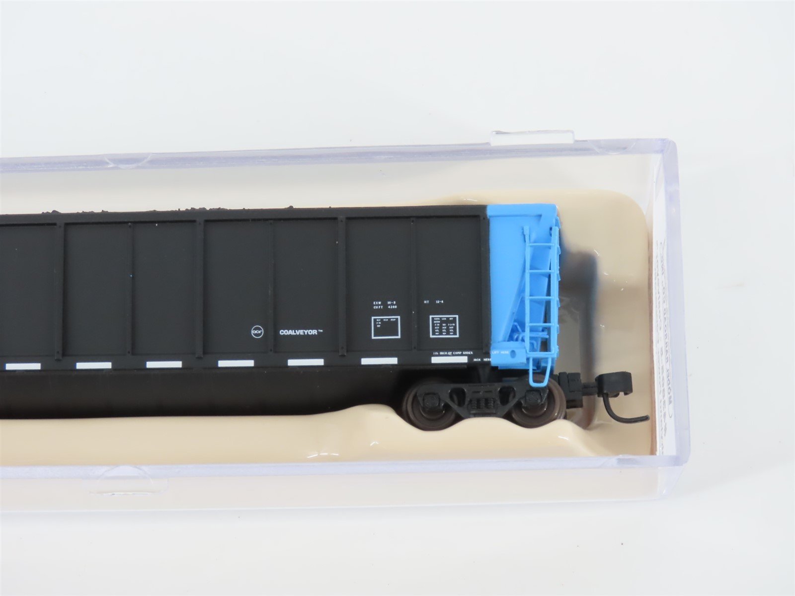 N Scale Atlas 43805-5 DAPX Dairyland Power Cooperative Coalveyor #30 w/ Load