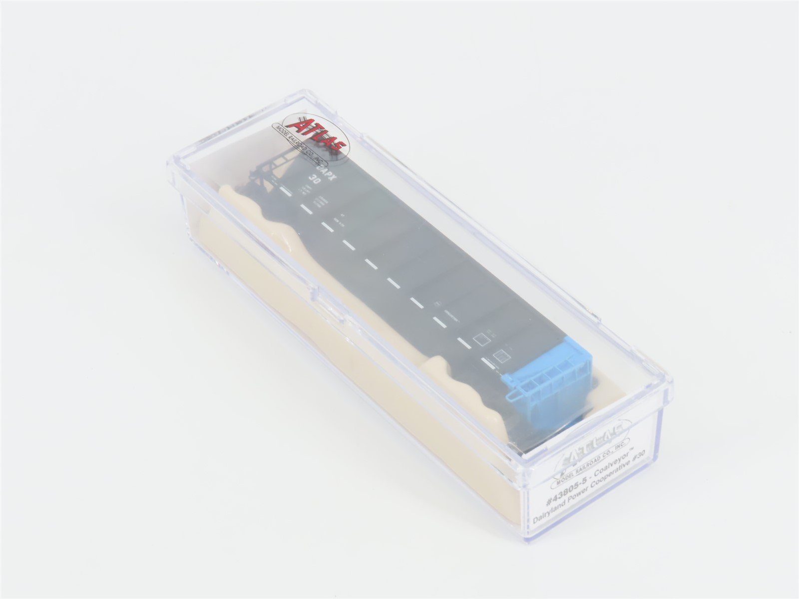 N Scale Atlas 43805-5 DAPX Dairyland Power Cooperative Coalveyor #30 w/ Load