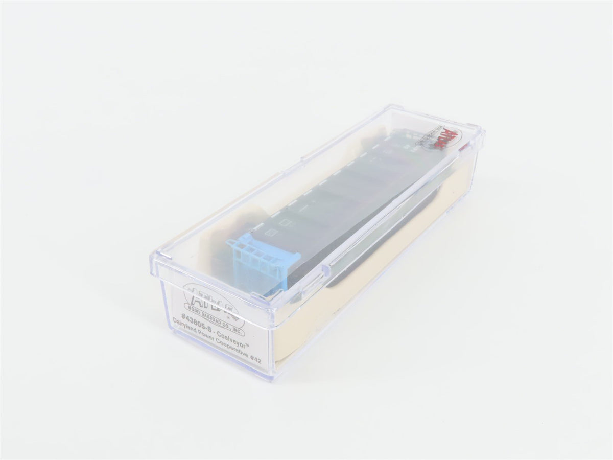 N Scale Atlas 43805-8 DAPX Dairyland Power Cooperative Coalveyor #42 w/ Load