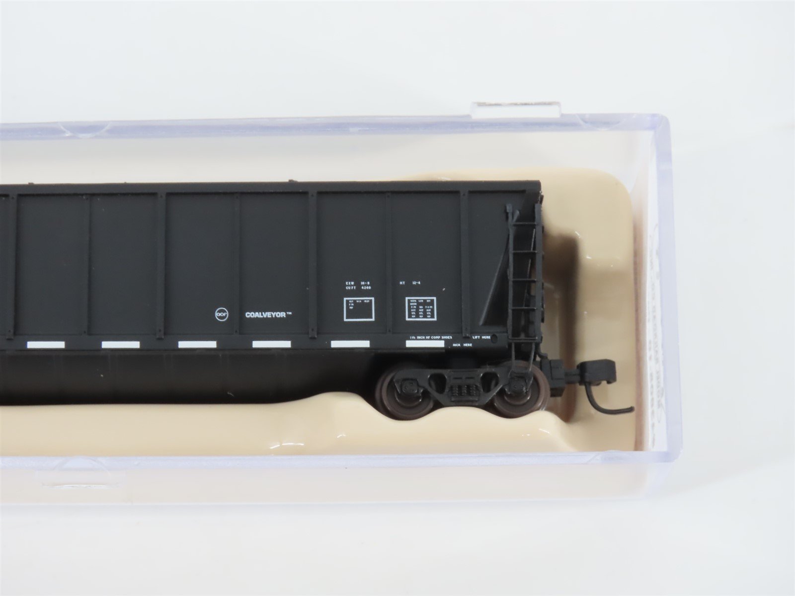 N Scale Atlas 43805-10 DAPX Dairyland Power Cooperative Coalveyor #67 w/ Load