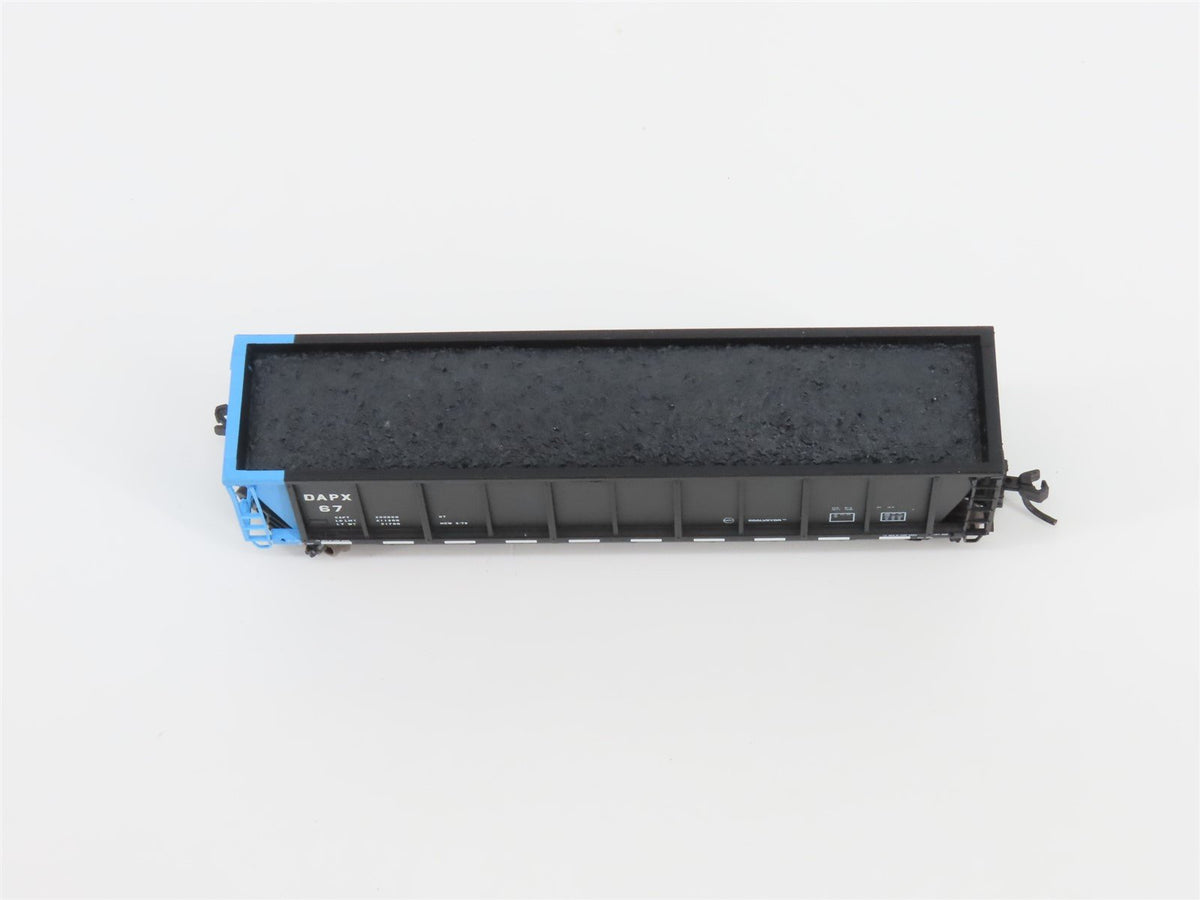 N Scale Atlas 43805-10 DAPX Dairyland Power Cooperative Coalveyor #67 w/ Load