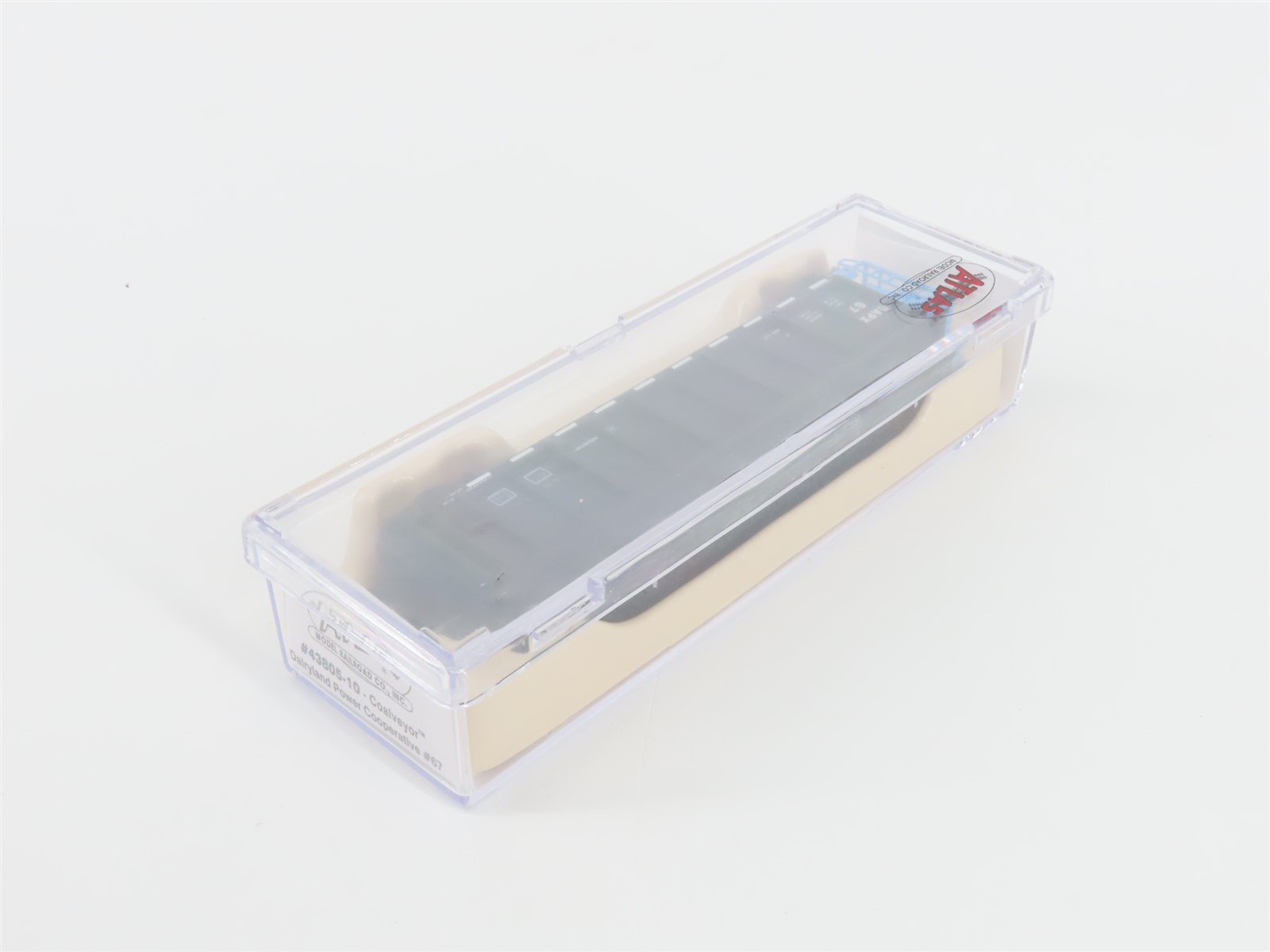 N Scale Atlas 43805-10 DAPX Dairyland Power Cooperative Coalveyor #67 w/ Load