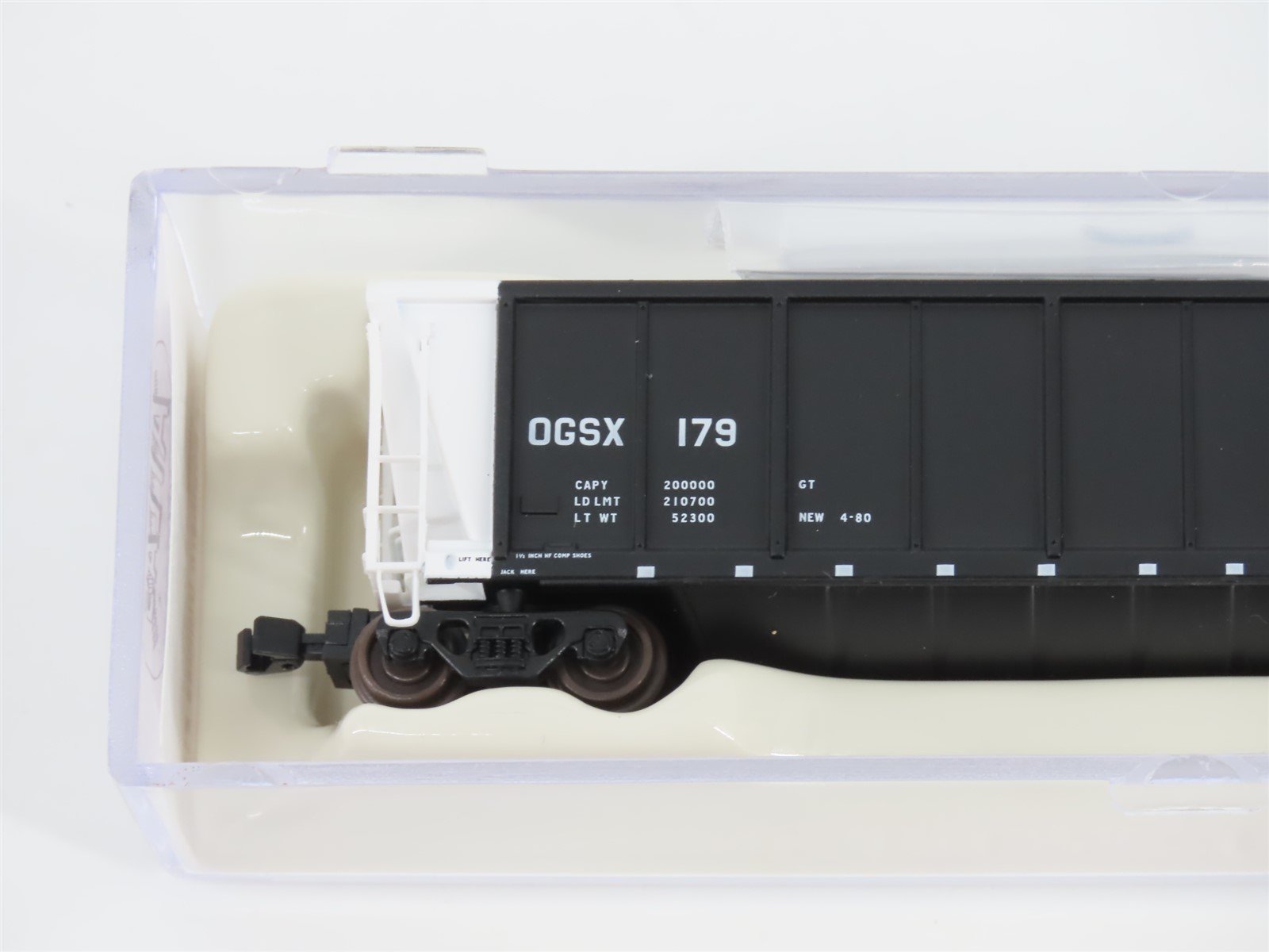 N Scale Atlas 43802-33 OGSX Iowa Southern Utilities Coalveyor #179 w/ Load