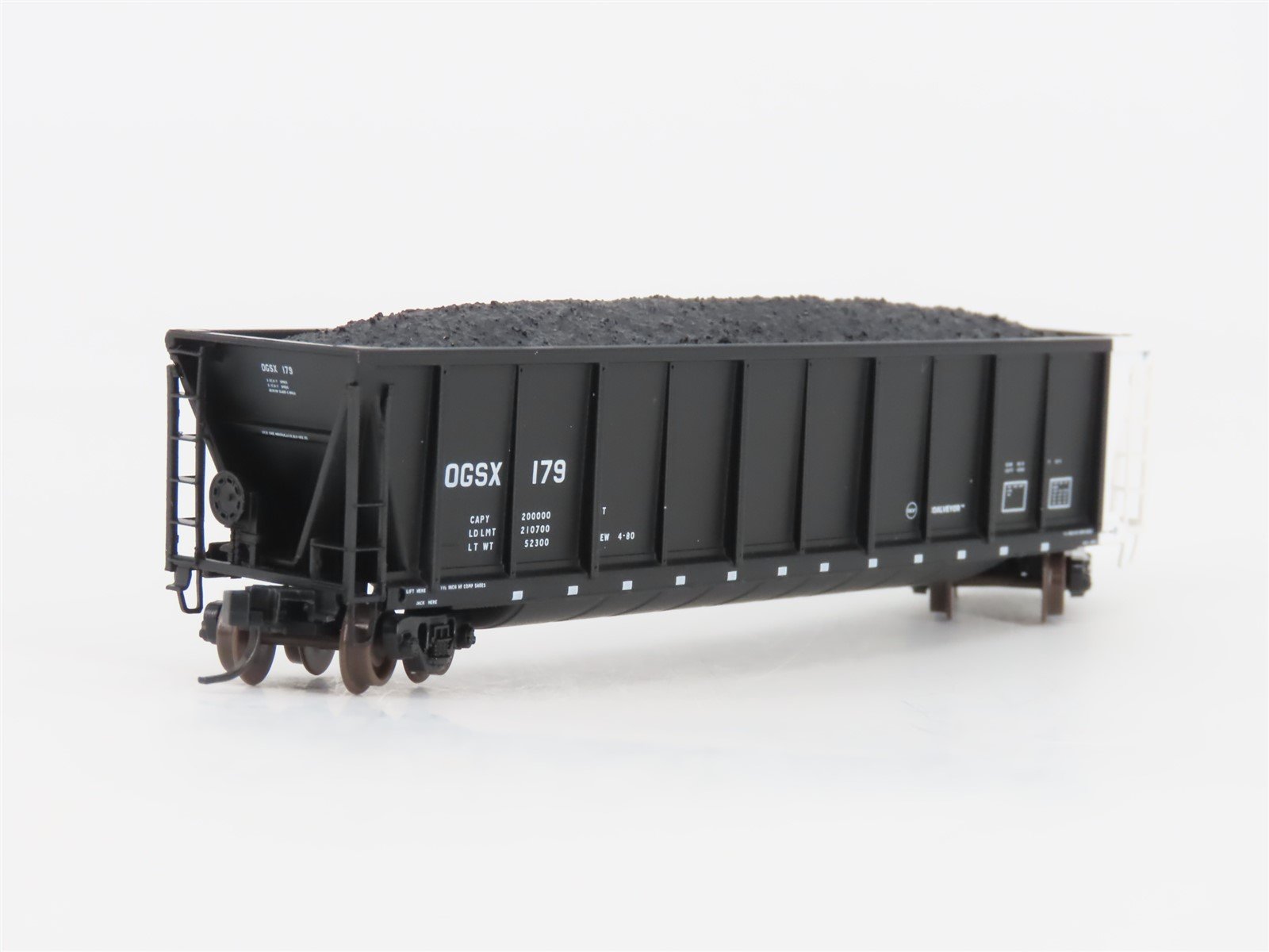 N Scale Atlas 43802-33 OGSX Iowa Southern Utilities Coalveyor #179 w/ Load