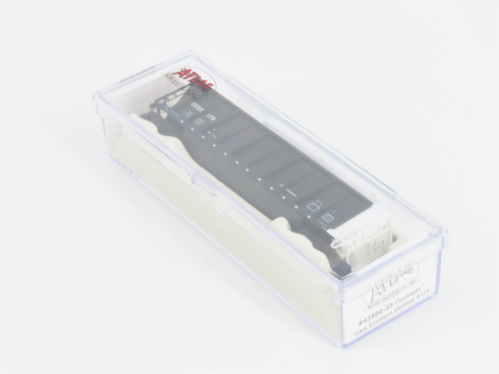 N Scale Atlas 43802-33 OGSX Iowa Southern Utilities Coalveyor #179 w/ Load