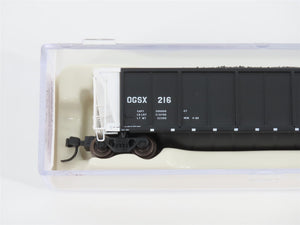 N Scale Atlas 43802-36 OGSX Iowa Southern Utilities Coalveyor #216 w/ Load