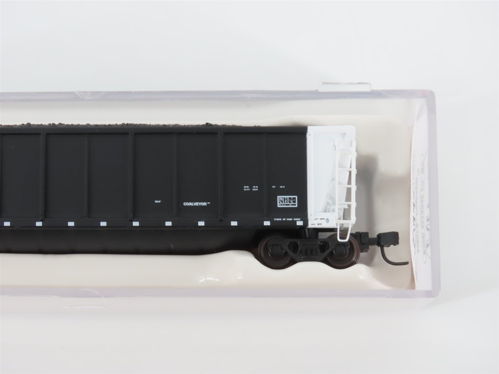 N Scale Atlas 43803-6 RTPX Wheelabrator Coal Services Coalveyor #11317 w/ Load