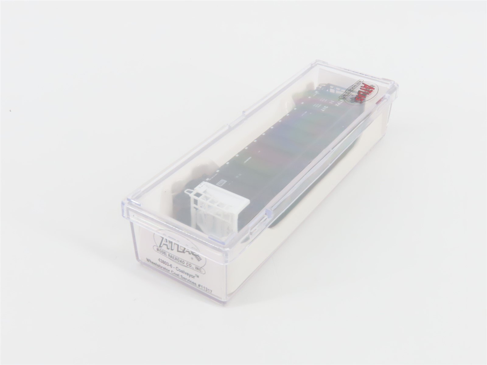 N Scale Atlas 43803-6 RTPX Wheelabrator Coal Services Coalveyor #11317 w/ Load