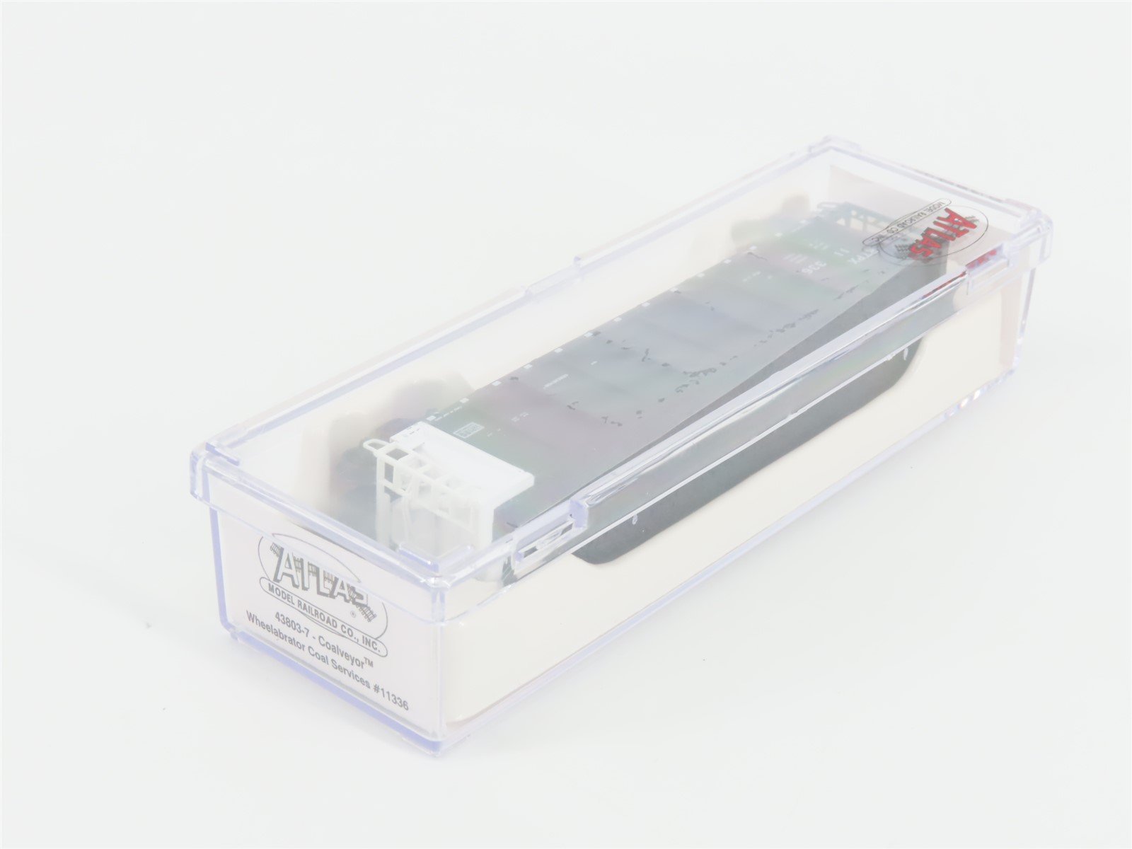 N Scale Atlas 43803-7 RTPX Wheelabrator Coal Services Coalveyor #11336 w/ Load