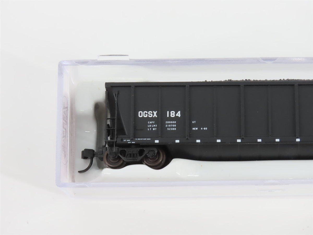 N Scale Atlas 43802-43 OGSX Iowa Southern Utilities Coalveyor #184 w/ Load
