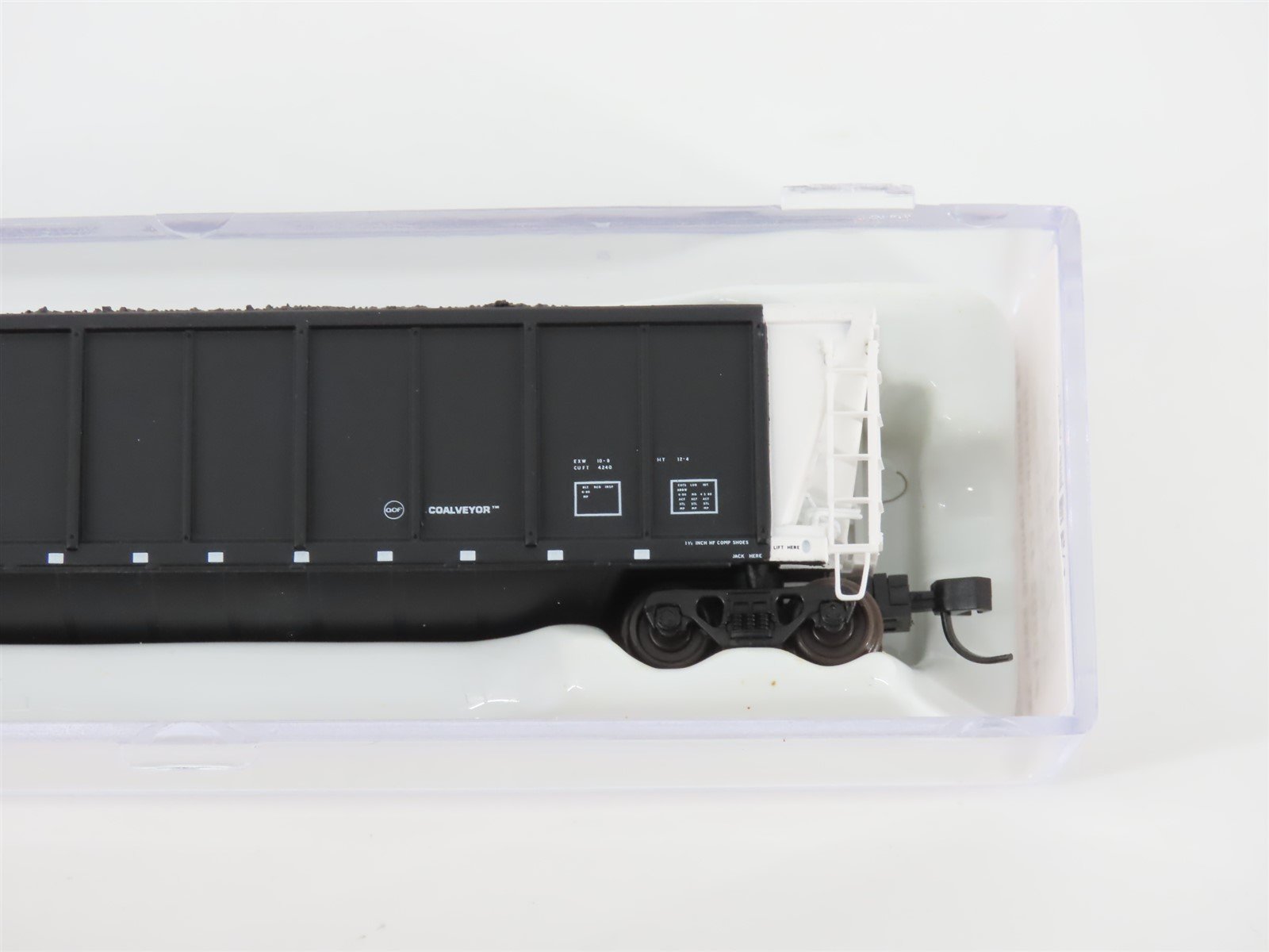 N Scale Atlas 43802-43 OGSX Iowa Southern Utilities Coalveyor #184 w/ Load