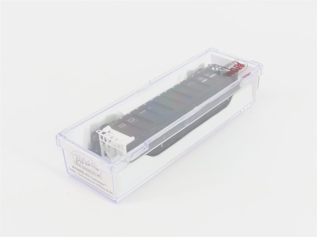 N Scale Atlas 43802-43 OGSX Iowa Southern Utilities Coalveyor #184 w/ Load