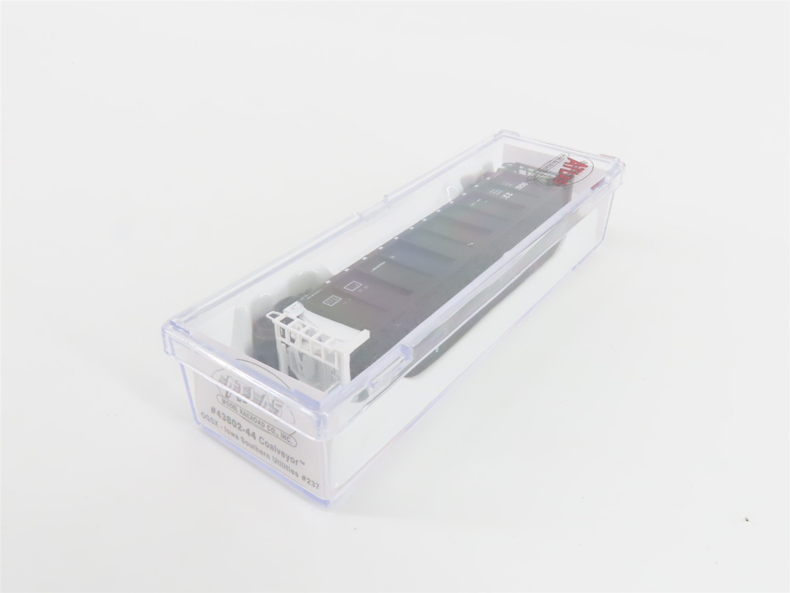 N Scale Atlas 43802-44 OGSX Iowa Southern Utilities Coalveyor #237 w/ Load