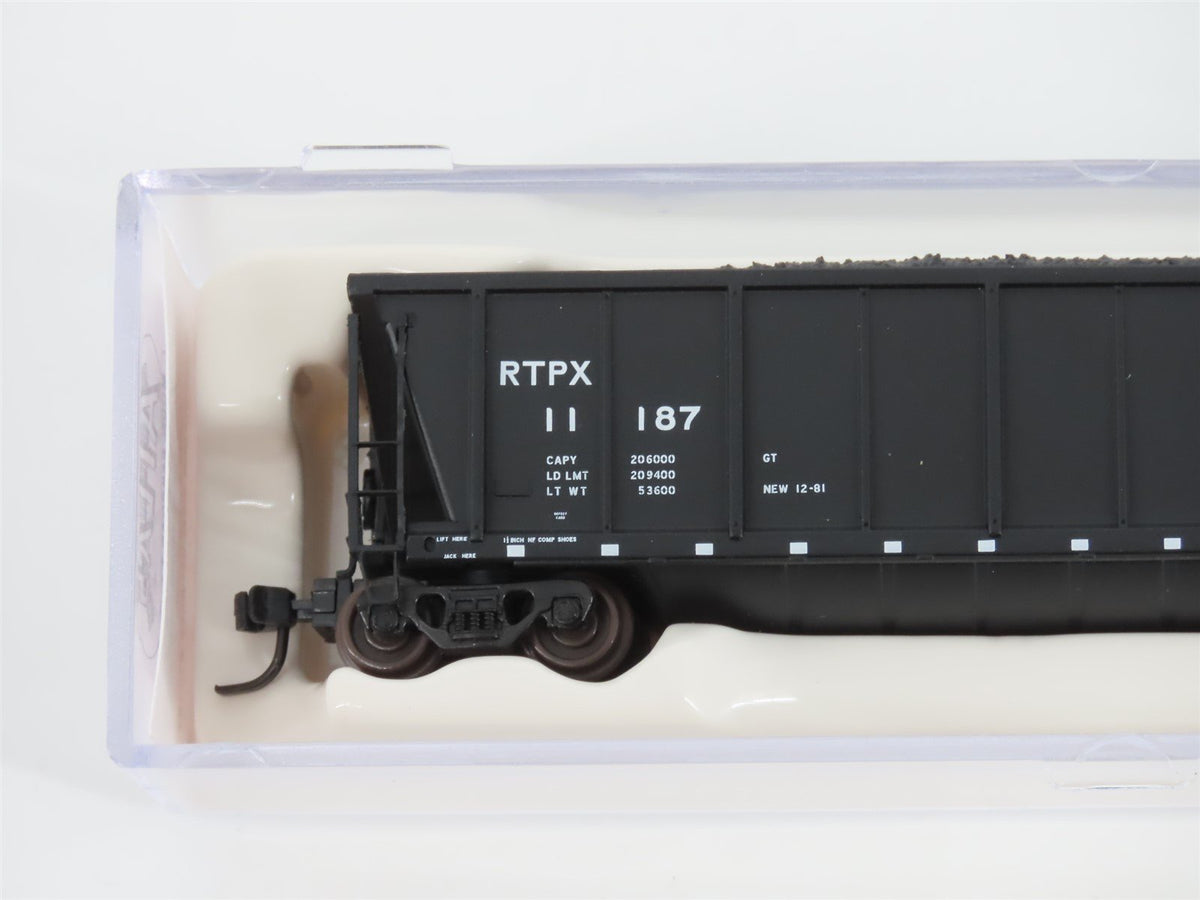 N Scale Atlas 43803-2 RTPX Wheelabrator Coal Services Coalveyor #11187 w/ Load