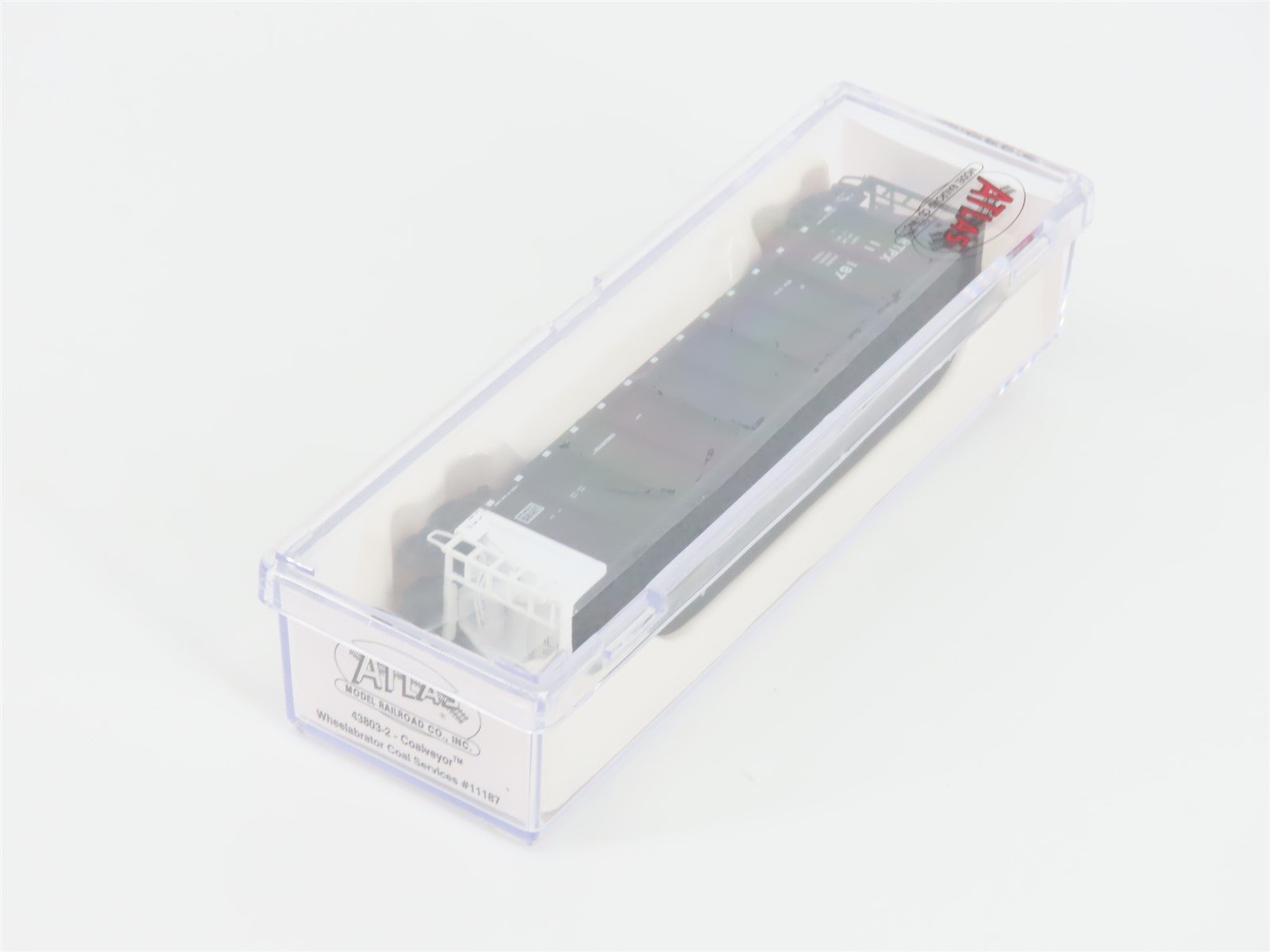 N Scale Atlas 43803-2 RTPX Wheelabrator Coal Services Coalveyor #11187 w/ Load