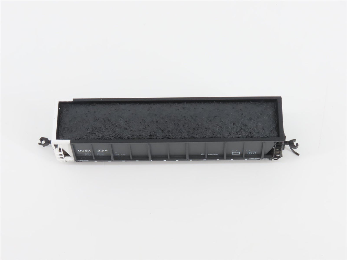 N Scale Atlas 43802-48 OGSX Iowa Southern Utilities Coalveyor #334 w/ Load