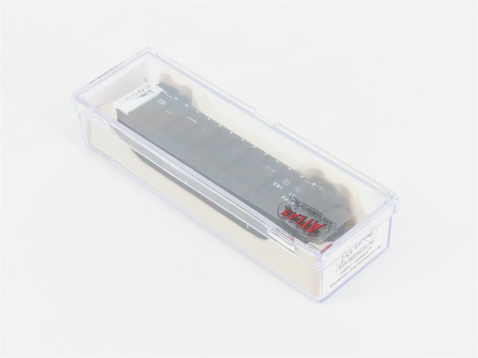 N Scale Atlas 43803-1 RTPX Wheelabrator Coal Services Coalveyor #11182 w/ Load