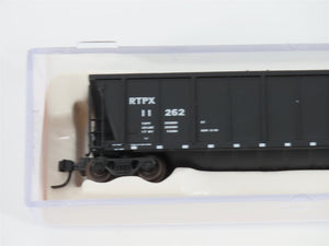N Scale Atlas 43803-4 RTPX Wheelabrator Coal Services Coalveyor #11262 w/ Load