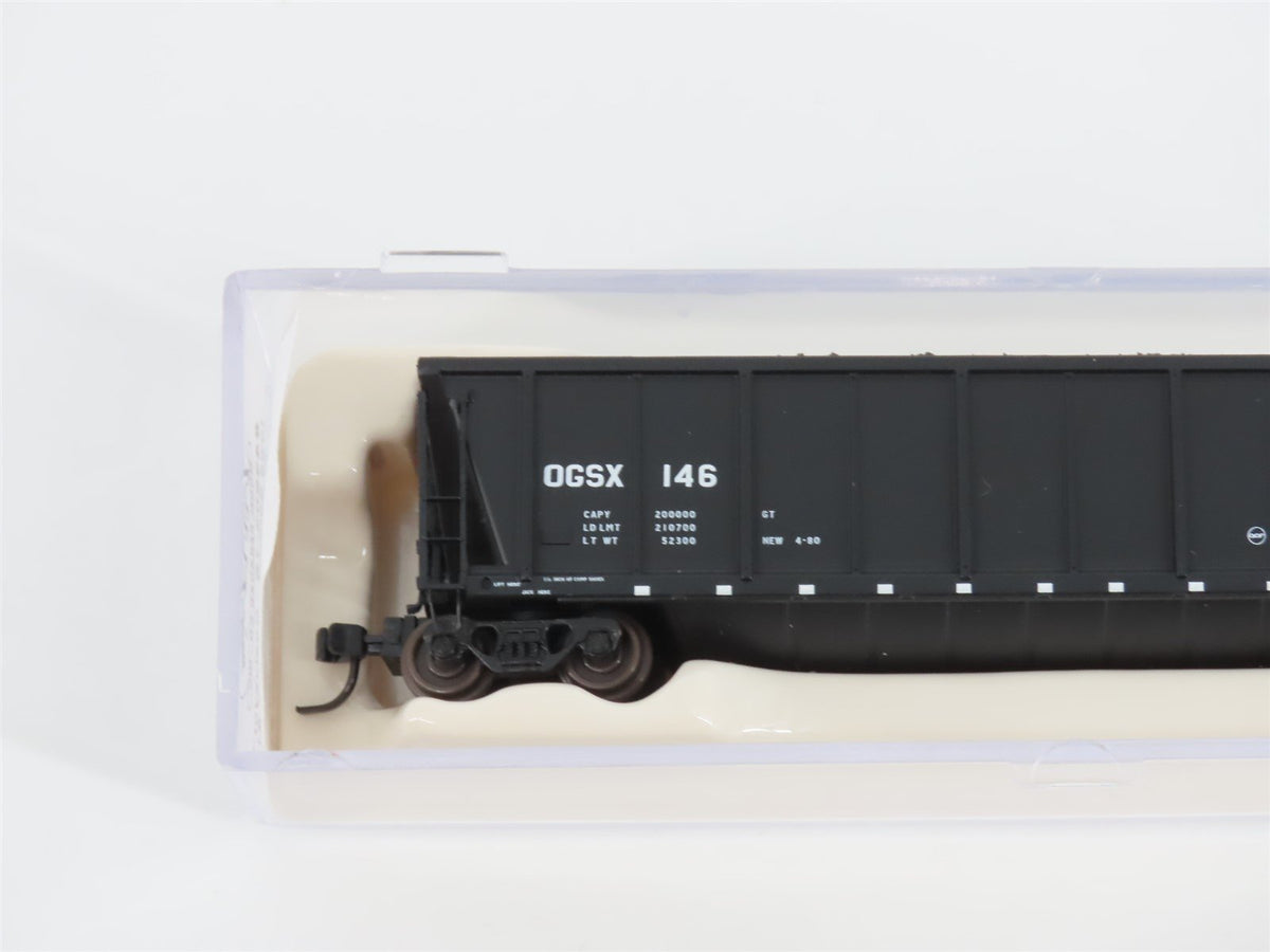 N Scale Atlas 43802-18 OGSX Iowa Southern Utilities Coalveyor #146 w/ Load
