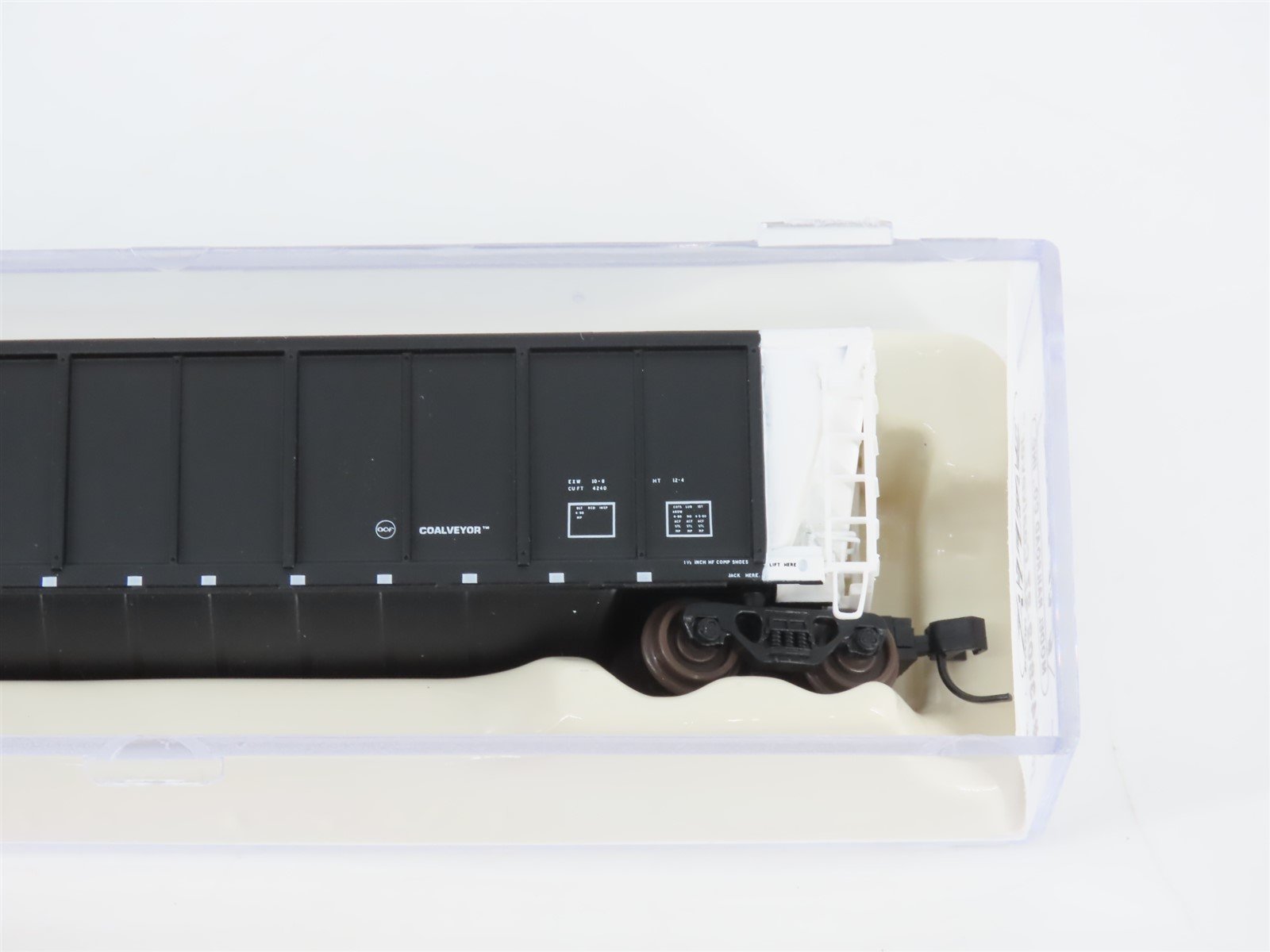 N Scale Atlas 43802-27 OGSX Iowa Southern Utilities Coalveyor #86 w/ Load