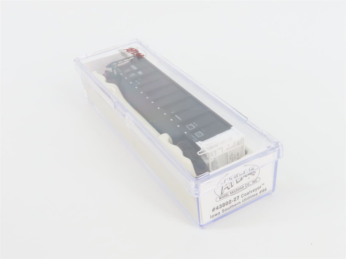 N Scale Atlas 43802-27 OGSX Iowa Southern Utilities Coalveyor #86 w/ Load