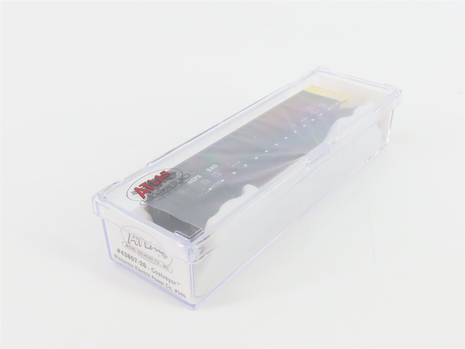 N Scale Atlas 43807-26 WEPX Wisconsin Electric Power Co. Coalveyor #940 w/ Load