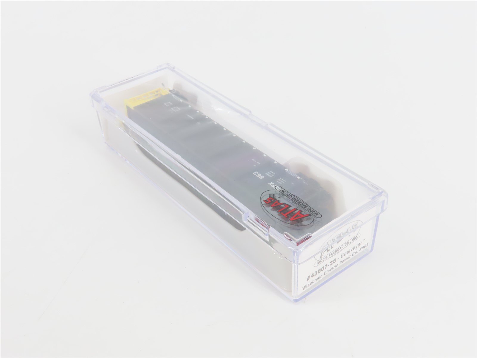 N Scale Atlas 43807-28 WEPX Wisconsin Electric Power Co. Coalveyor #963 w/ Load