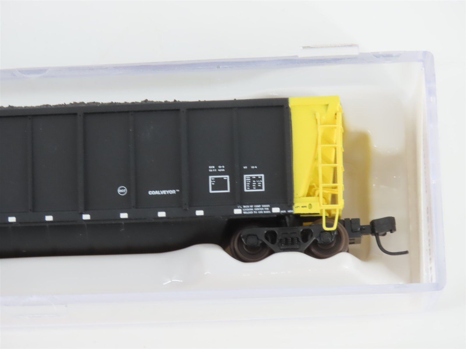 N Scale Atlas 43807-29 WEPX Wisconsin Electric Power Co. Coalveyor #976 w/ Load