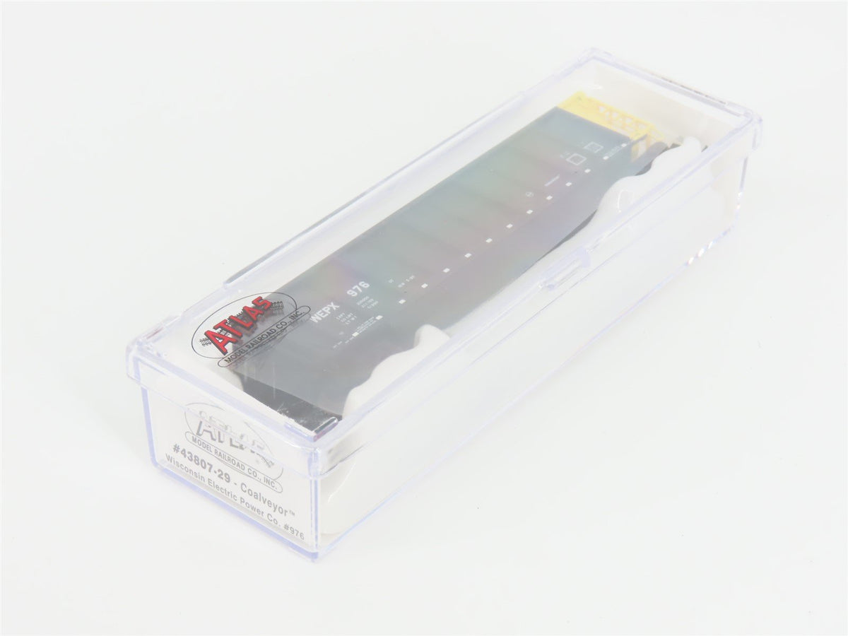 N Scale Atlas 43807-29 WEPX Wisconsin Electric Power Co. Coalveyor #976 w/ Load