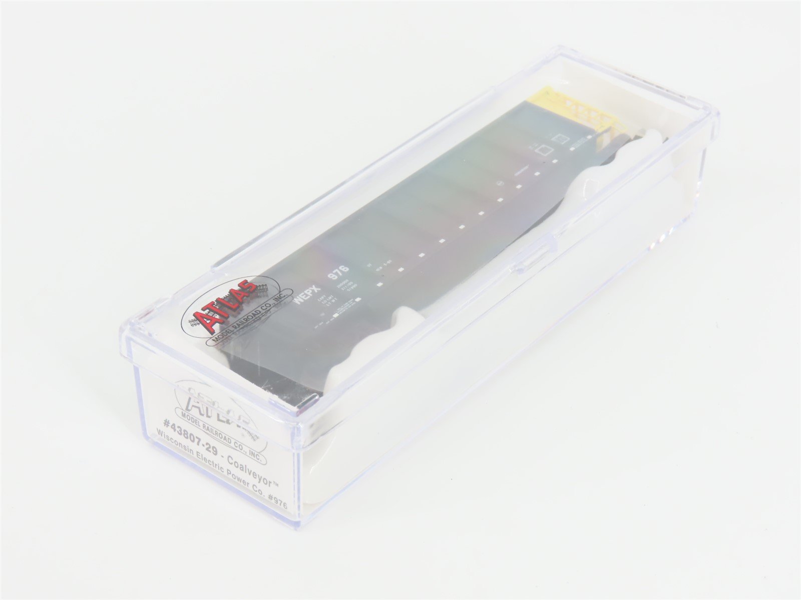 N Scale Atlas 43807-29 WEPX Wisconsin Electric Power Co. Coalveyor #976 w/ Load
