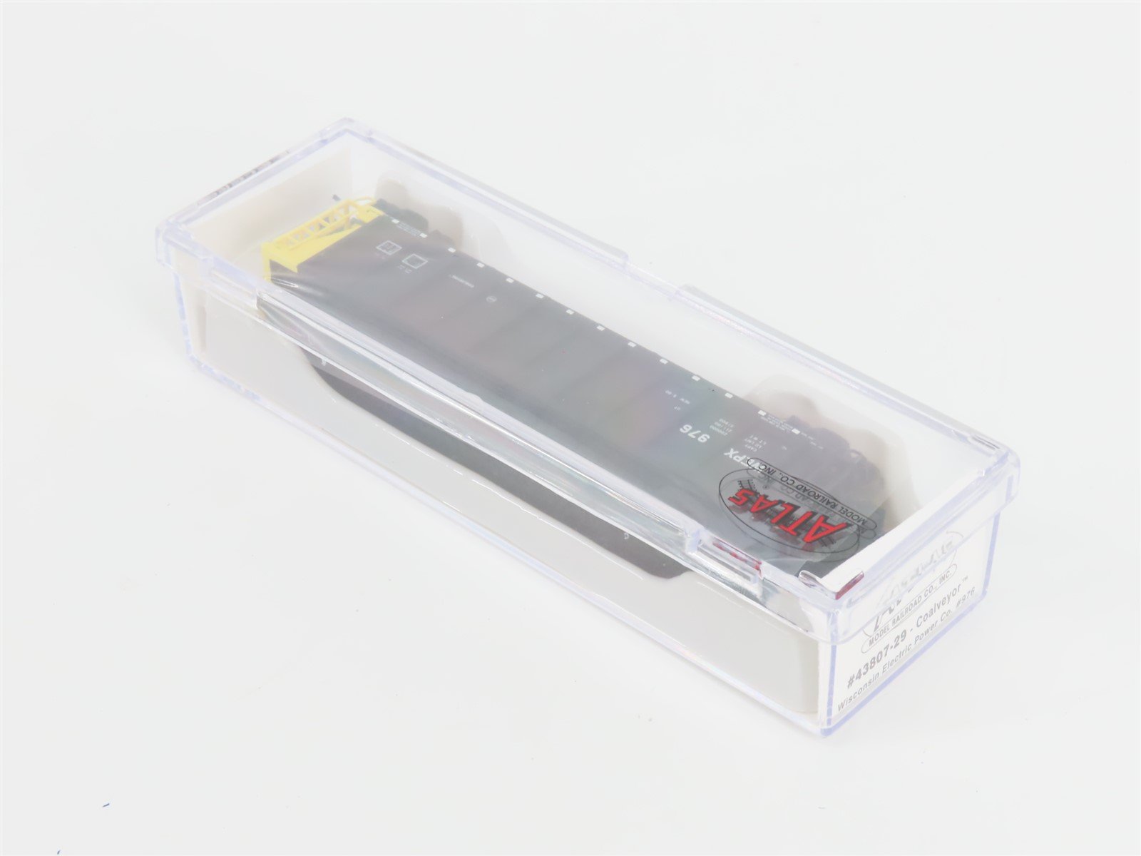 N Scale Atlas 43807-29 WEPX Wisconsin Electric Power Co. Coalveyor #976 w/ Load