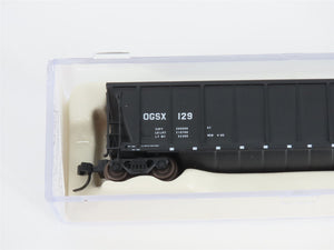 N Scale Atlas 43802-28 OGSX Iowa Southern Utilities Coalveyor #129 w/ Load