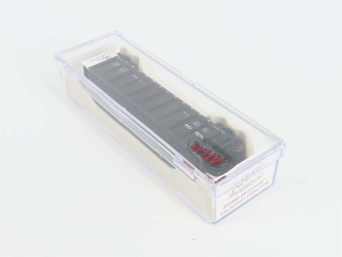 N Scale Atlas 43802-29 OGSX Iowa Southern Utilities Coalveyor #134 w/ Load