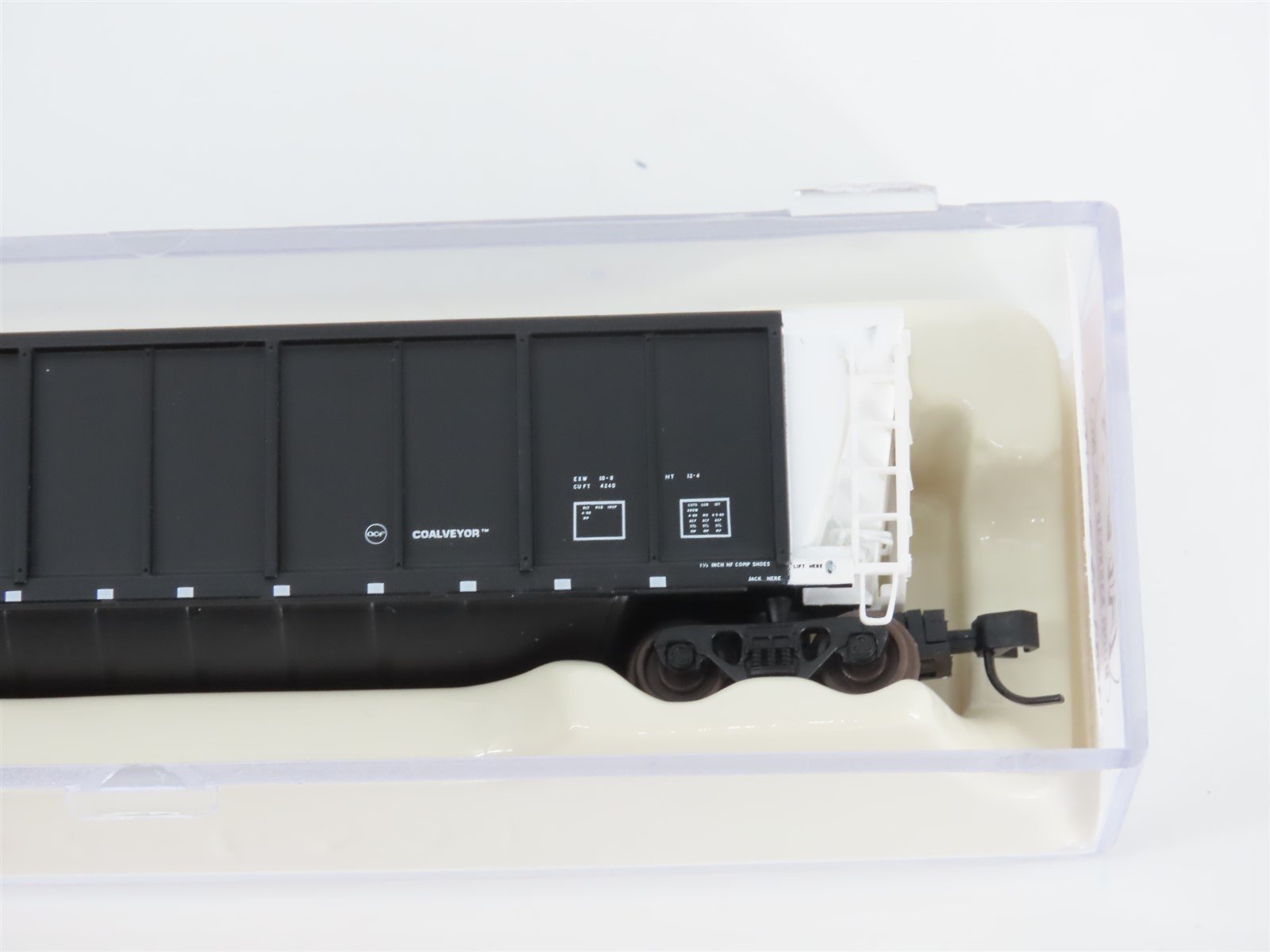 N Scale Atlas 43802-30 OGSX Iowa Southern Utilities Coalveyor #155 w/ Load