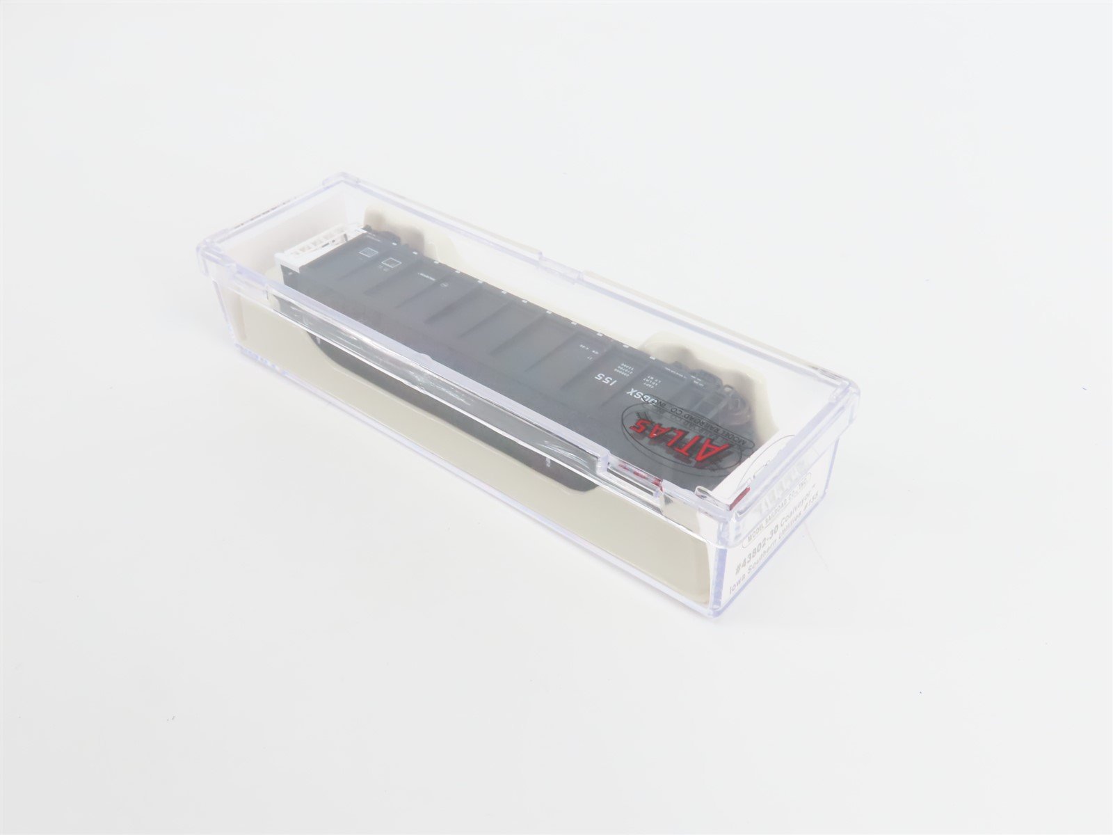 N Scale Atlas 43802-30 OGSX Iowa Southern Utilities Coalveyor #155 w/ Load