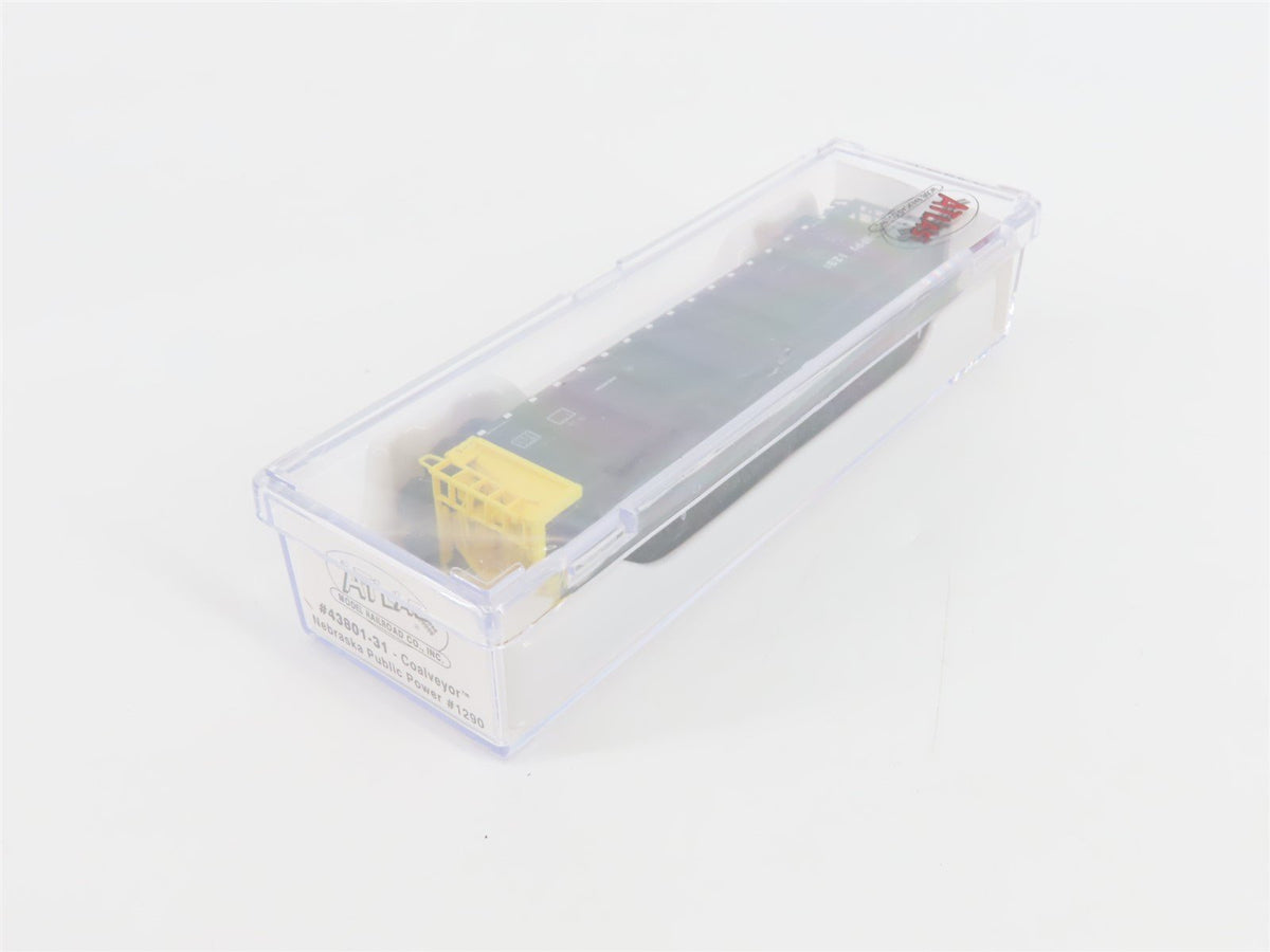 N Scale Atlas 43801-31 NPPX Nebraska Public Power Coalveyor #1290 w/ Load