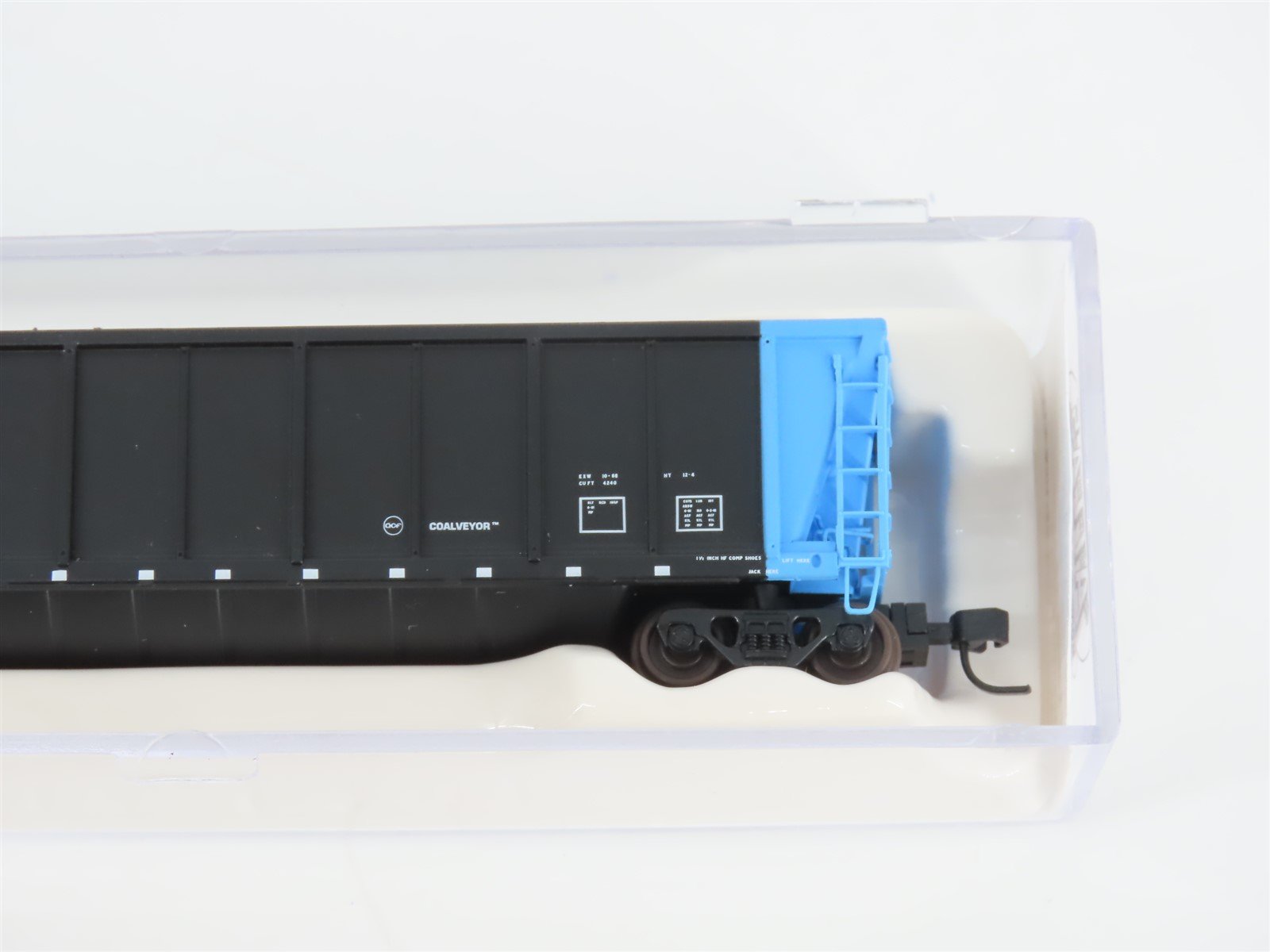 N Scale Atlas 43808-15 WPSX Wisconsin Public Service Coalveyor #111 w/ Load