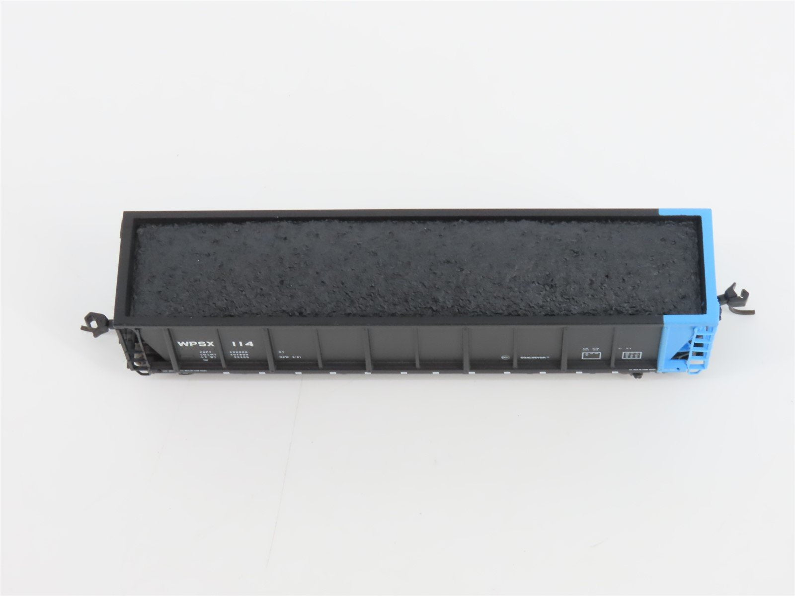 N Scale Atlas 43808-16 WPSX Wisconsin Public Service Coalveyor #114 w/ Load