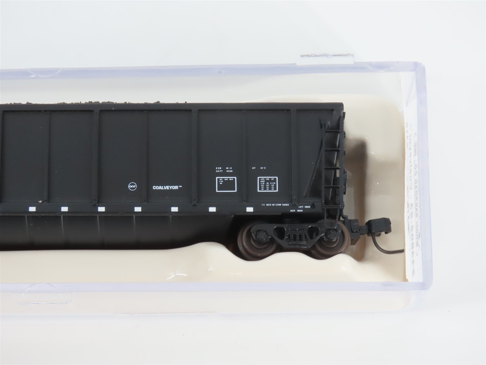 N Scale Atlas 43802-23 OGSX Iowa Southern Utilities Coalveyor #316 w/ Load